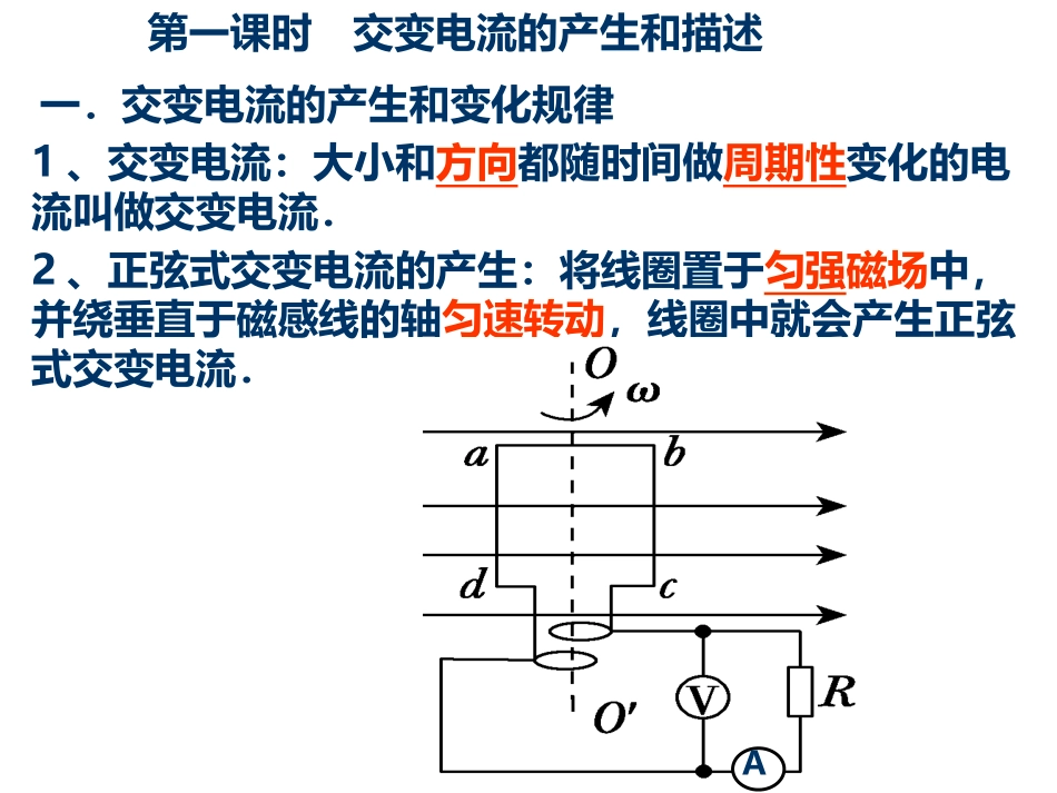 物理总复习课件：交变电流_第2页