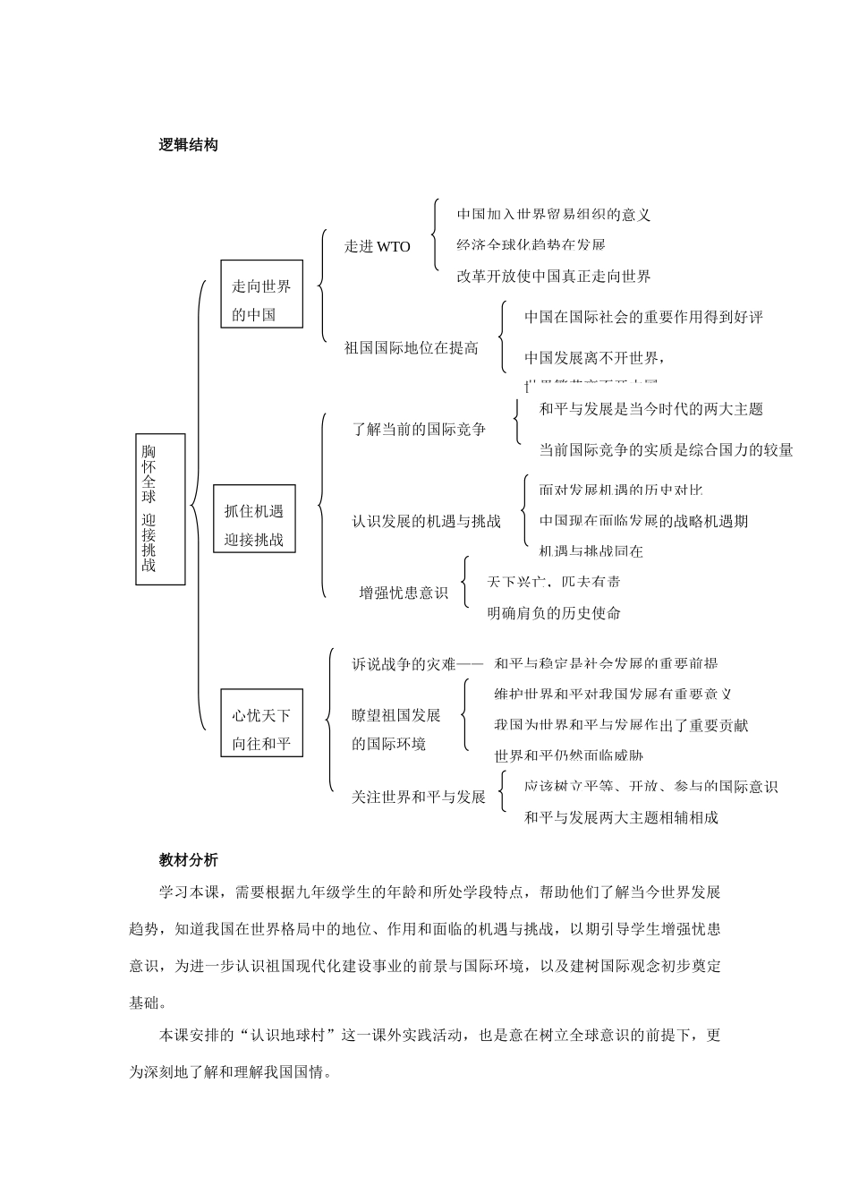九年级物理全册 第十一课 胸怀全球 迎接挑战教案 苏教版-苏教版初中九年级全册物理教案_第3页
