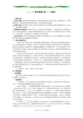 必修3 第一章  程序框图（海口实验中学 李朝戟）