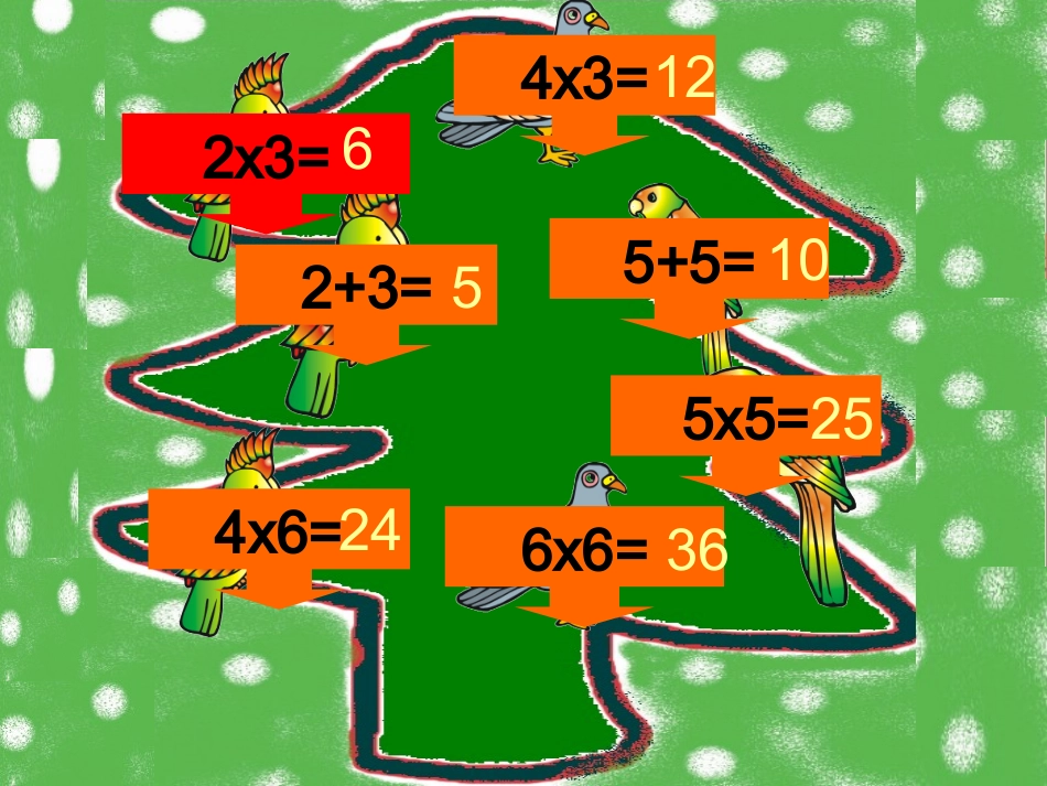 新人教版二年级上数学___比较乘法和加法(修改)_第2页