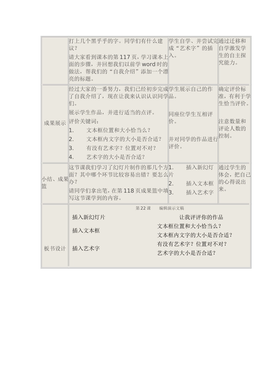 制作演示文稿的教学设计_第2页