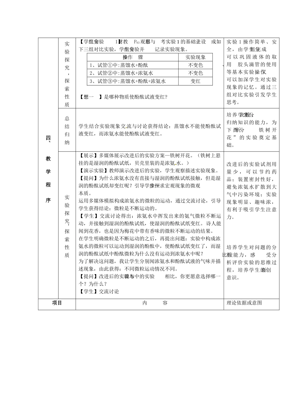 广西南宁市2012年第二届初中化学 第1节 构成物质的基本微粒说课稿 新人教版_第3页