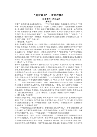 真有意思（市）