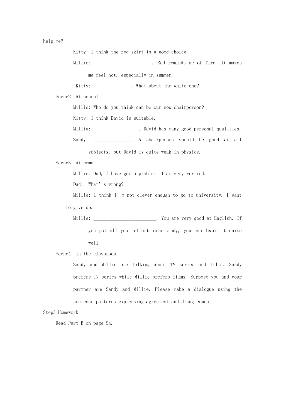 九年级英语上册 unit5 3 study skills 特色教案 牛津版_第3页