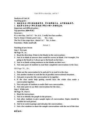 unit 10 it’s a nice day2