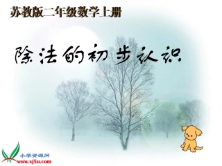 苏教版数学二年级上册《除法的初步认识》课件