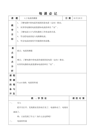 4.2 电流的测量 (3)