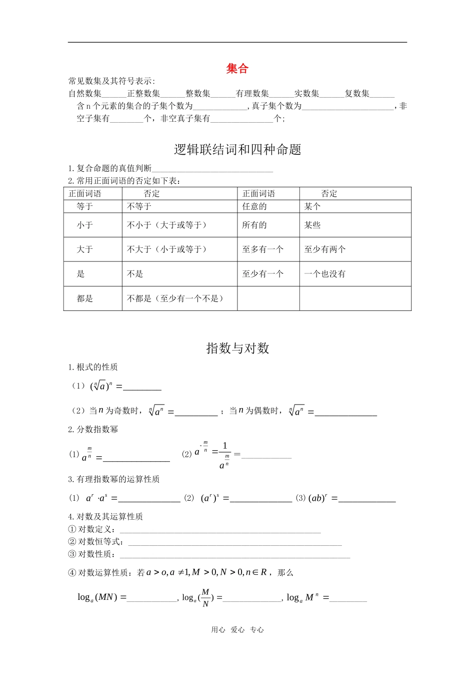 高三数学公式定理大全教案 苏教版_第1页