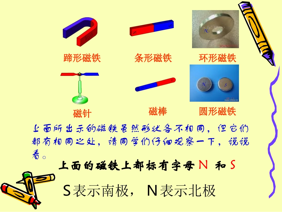 小学自然《有趣的磁铁游戏》PPT课件_第3页