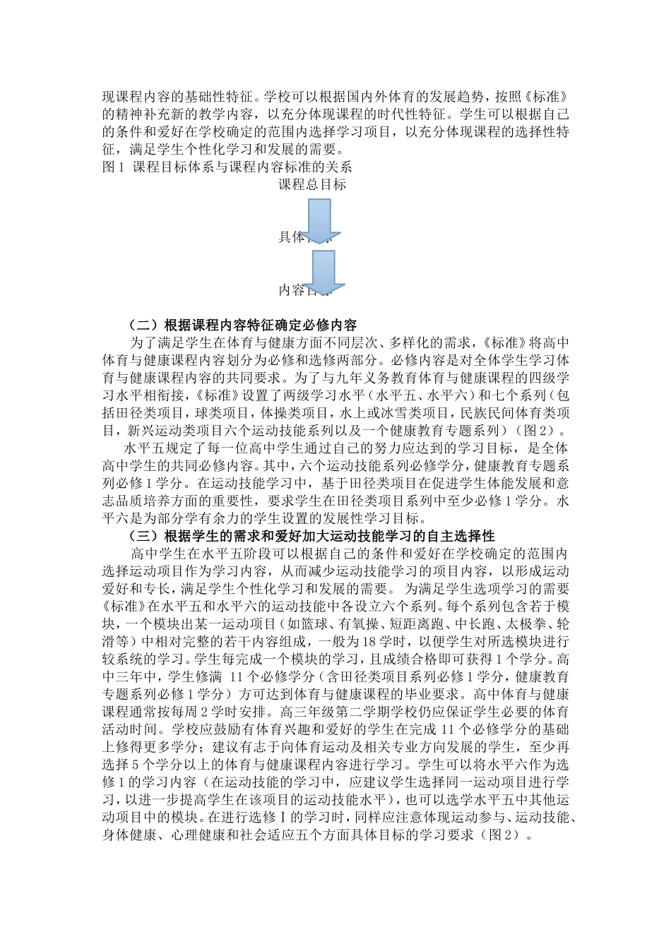 高中体育新课程标准_第3页