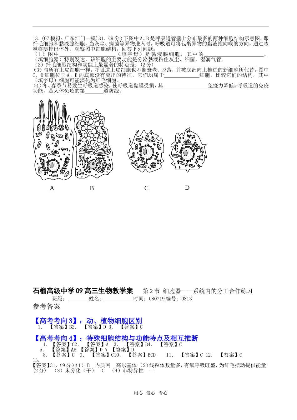 第2节  细胞器13_第2页