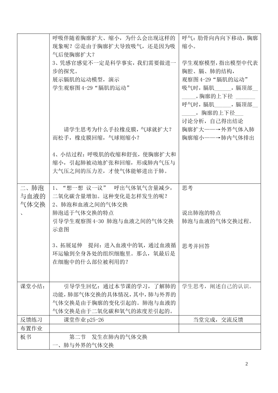 第三章第二节发生在肺内的气体交换L_第2页