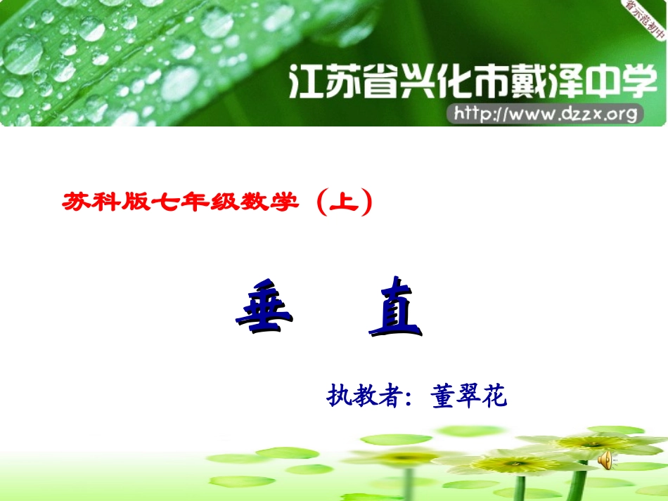 垂直（董翠花）_第1页