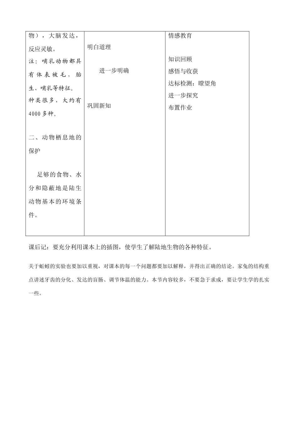 八年级生物新人教版陆地生活的动物(4)_第3页