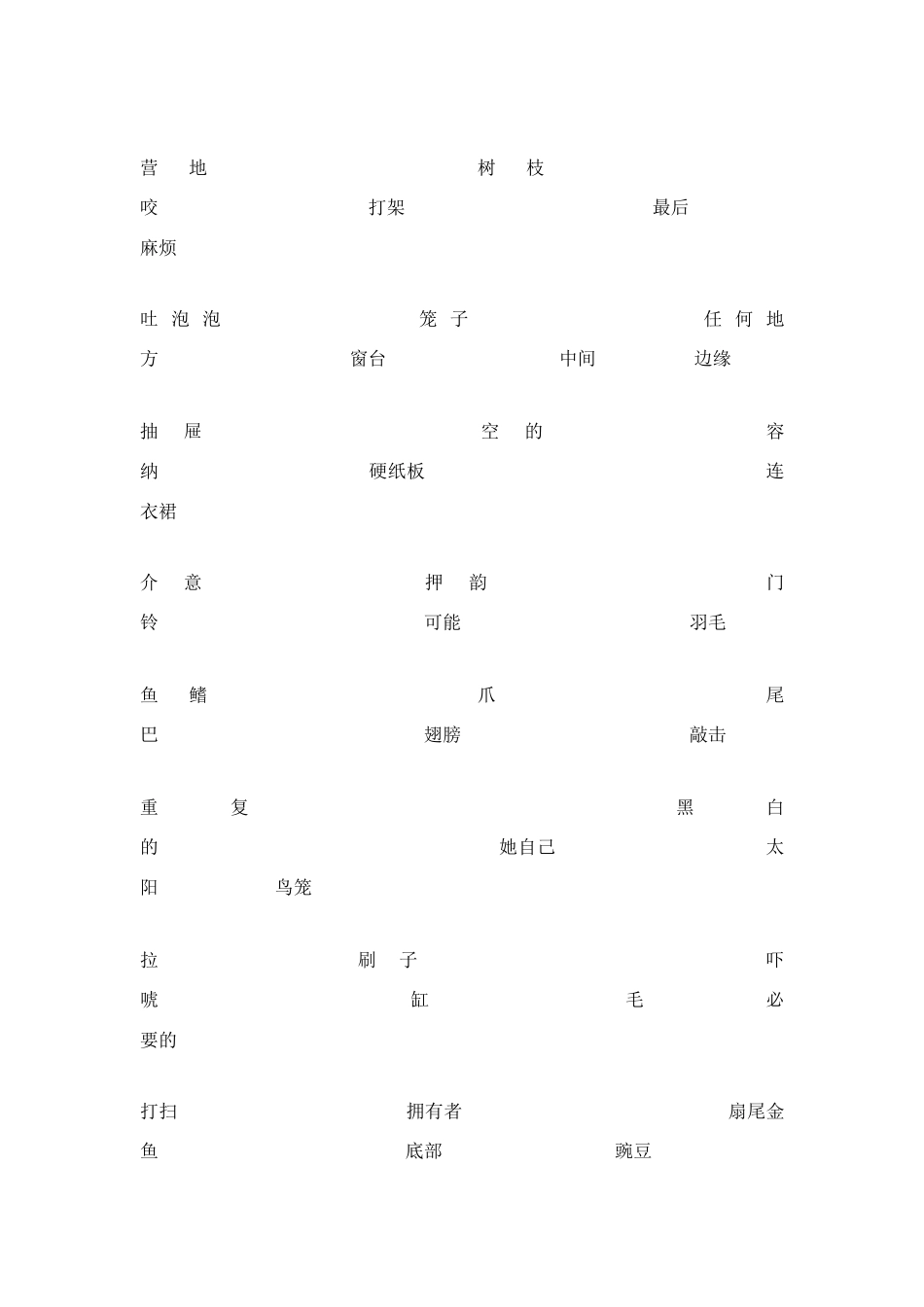 七年级英语7BUnit6复习教案牛津版_第3页