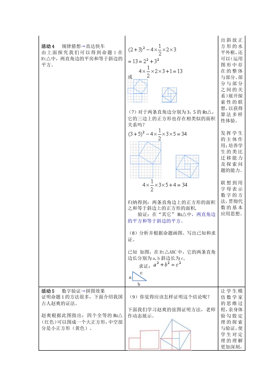 勾股定理教学设计_第3页