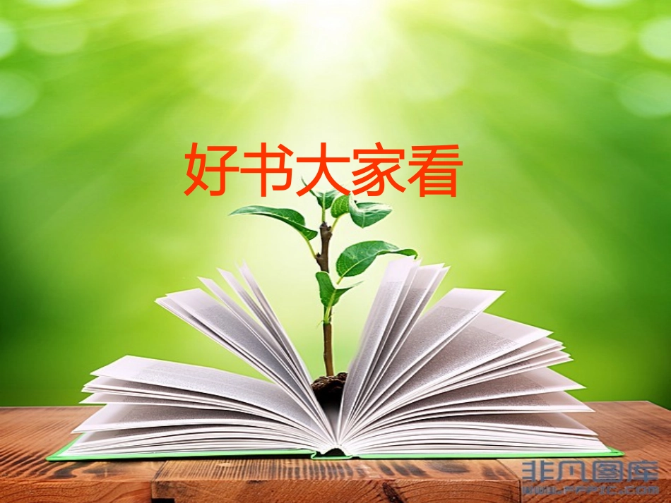 人教版品德和生活二年级上册《好书大家看》PPT课件_第1页