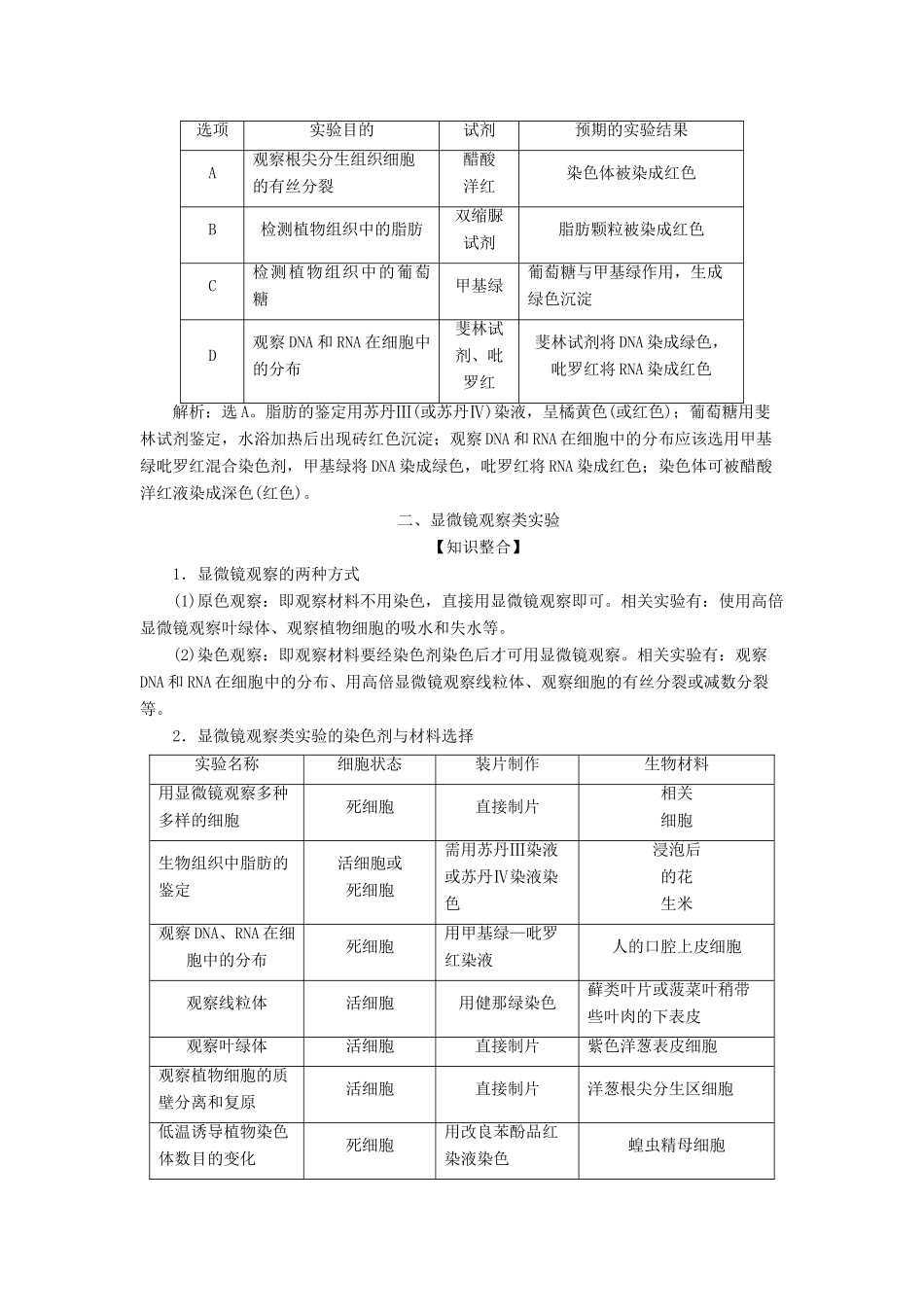 （全国）高考生物大一轮复习 第十一单元 高考素养培优 素养4 科学探究素养培优学案-人教版高三全册生物学案_第2页