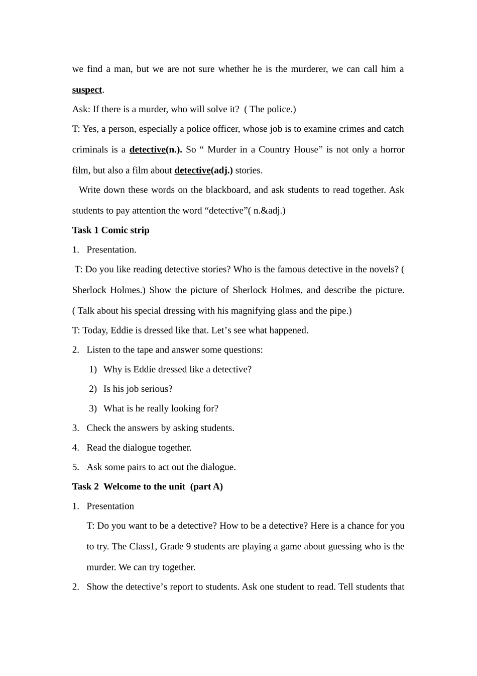 九年级英语牛津9A Unit6 教案全集_第2页