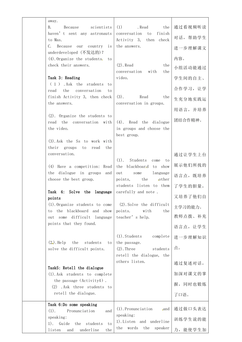 八年级英语下册 Module 3 Unit 1 Has it arrived yet教案 （新版）外研版-（新版）外研版初中八年级下册英语教案_第3页