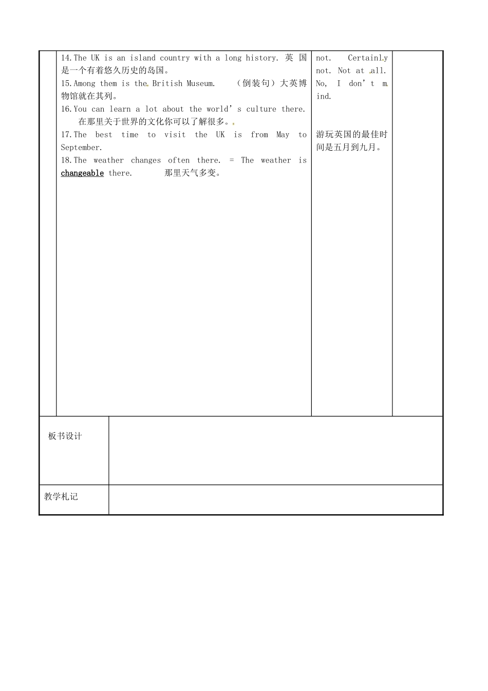 八年级英语下册 Unit 3 Online tours复习教案2 （新版）牛津版-（新版）牛津版初中八年级下册英语教案_第2页