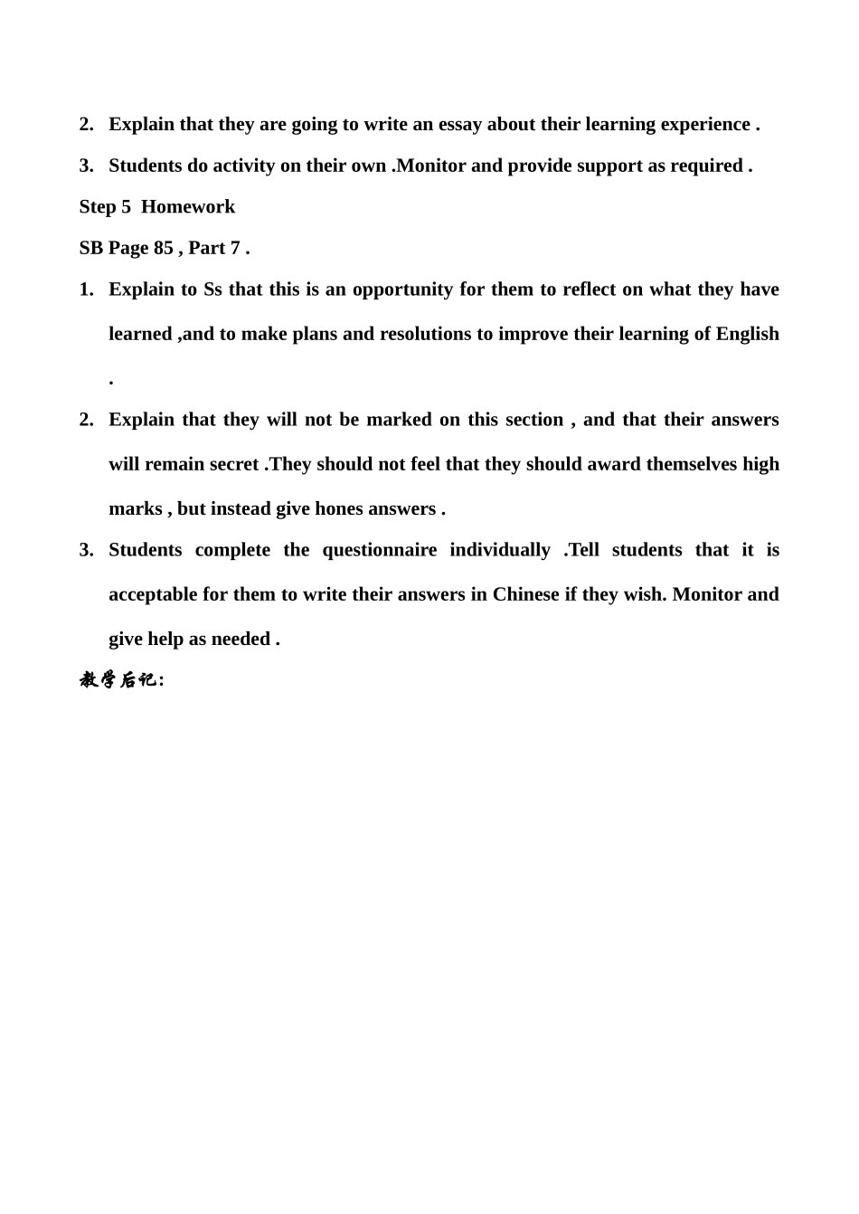 八年级英语Review of units 6-10新人教版_第3页