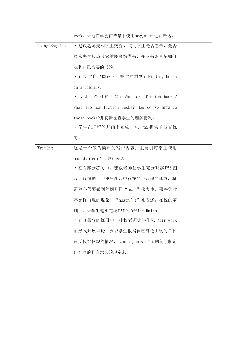 八年级英语下册 Chapter 3 A dangerous servant Listening教案 牛津沈阳版-牛津沈阳版初中八年级下册英语教案_第2页
