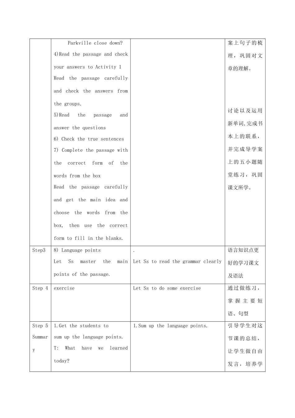 学年八年级英语上册 Module 9 Population Unit 2 Arnwick was a city with 200，000 people教案 （新版）外研版-（新版）外研版初中八年级上册英语教案_第3页