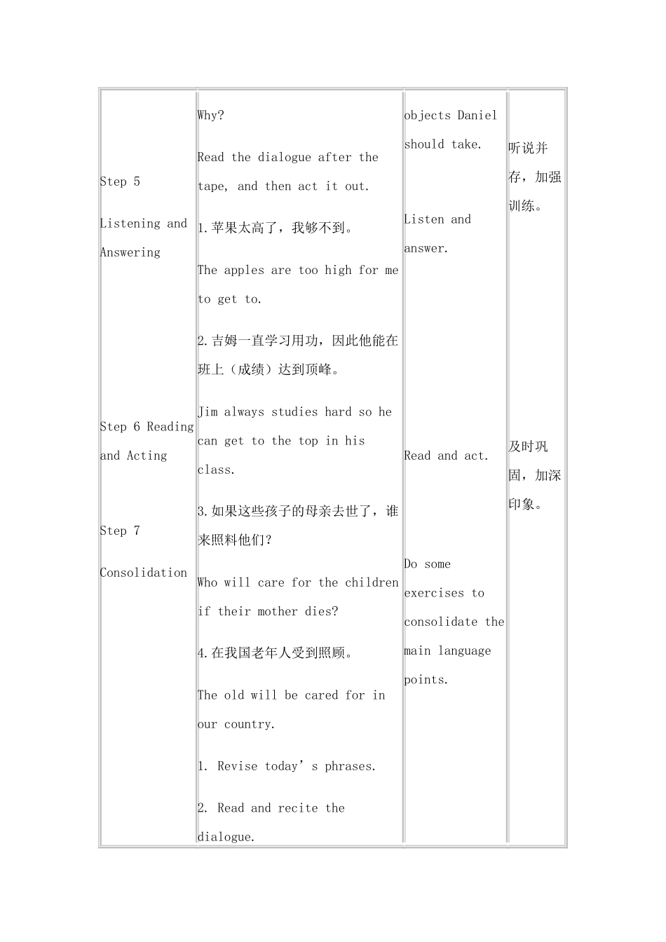 九年级英语下册  Unit 1 Life on Mars教案 牛津版_第3页