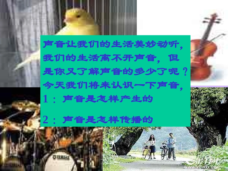 1.2声音的发生与传播_第1页