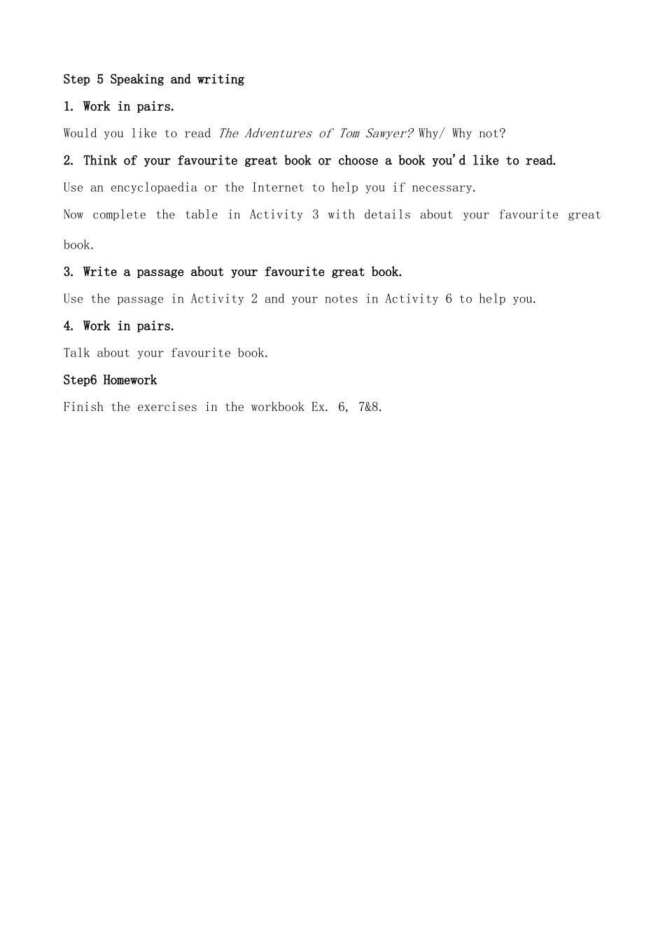 九年级英语上册Module 2 Unit 2 It’s still read and loved_第3页