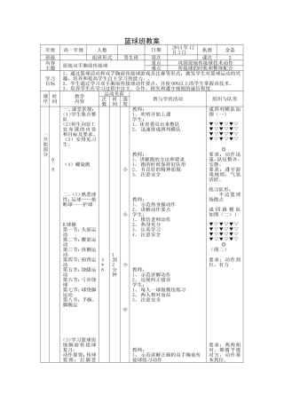 篮球行进间双手胸前传接球