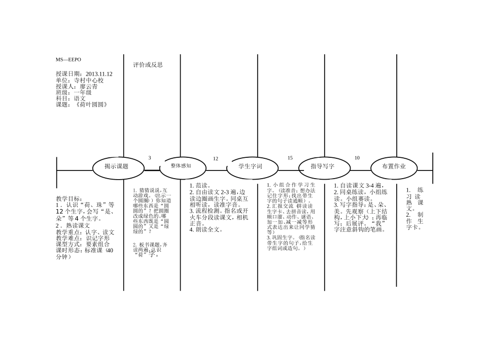 《荷叶圆圆》教案_第1页