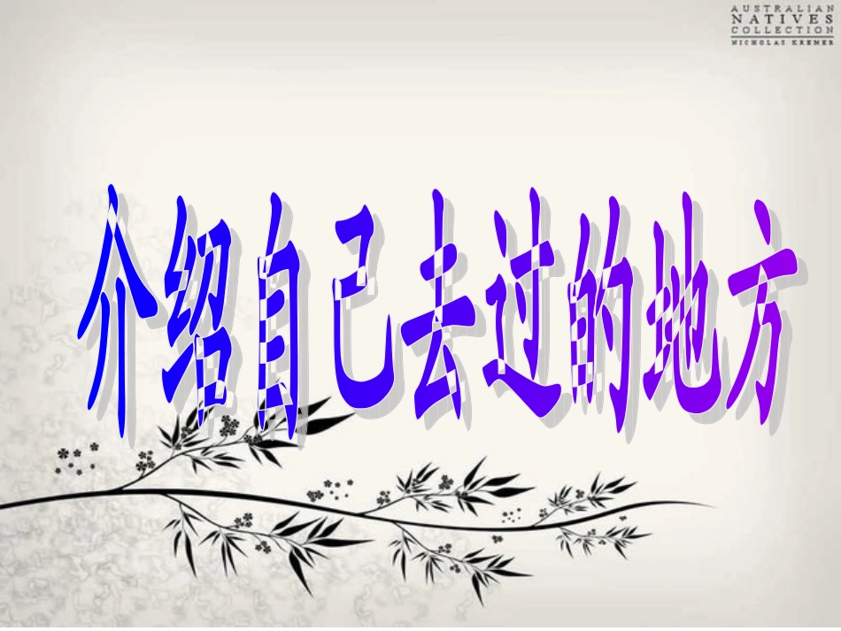 《介绍自己去过的地方》_第1页