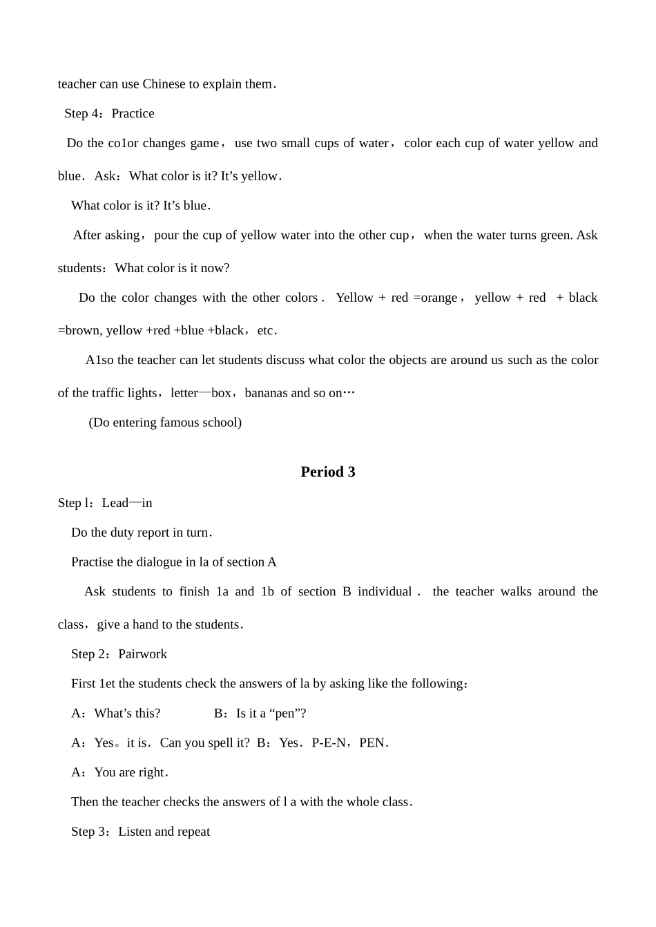 Starter Unit 3  What color is it_第3页