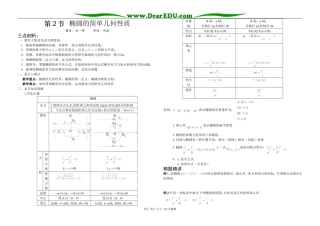 8.2  椭圆的简单几何性质（学生）