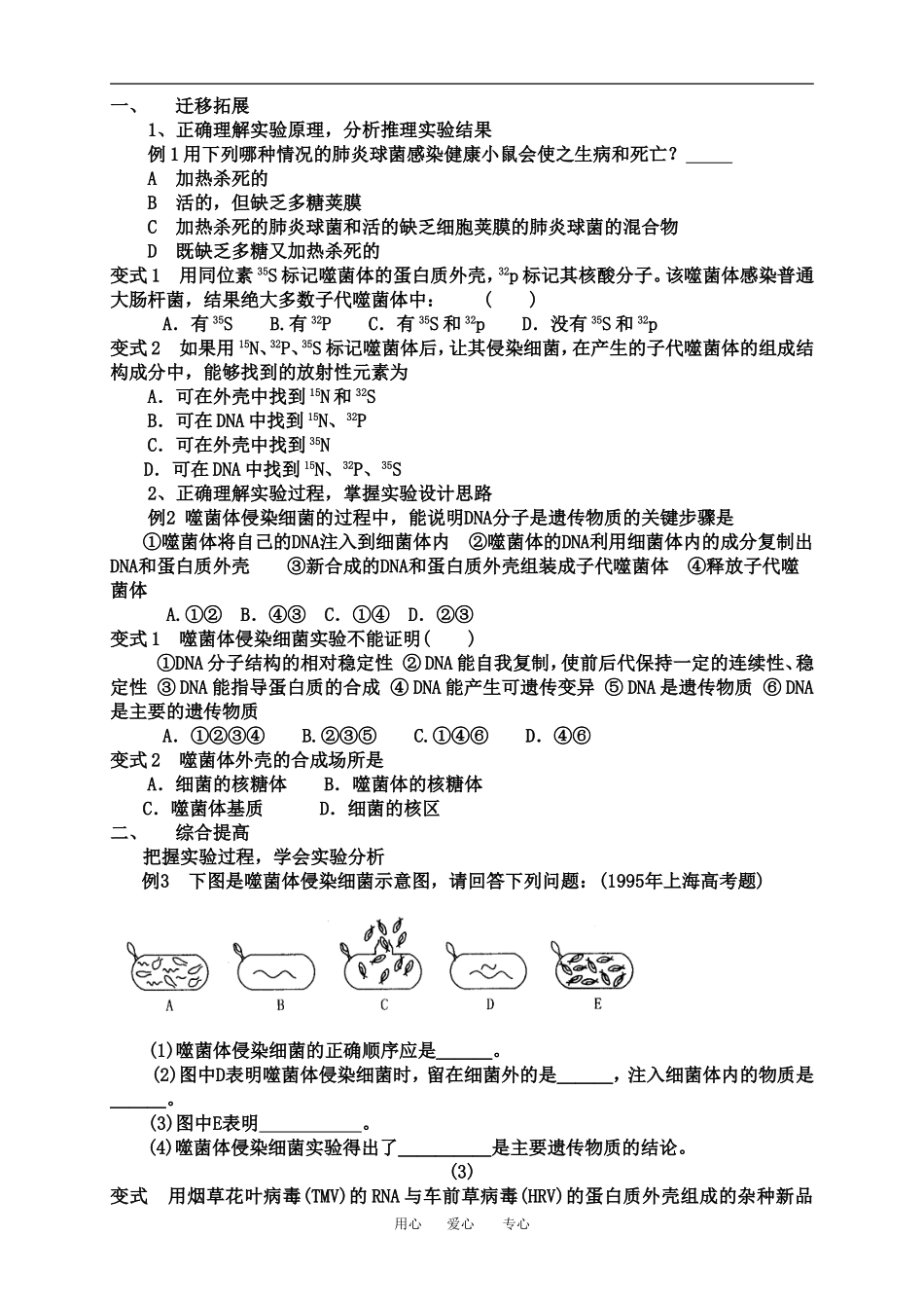 3.1DNA是主要的遗传物质_第3页