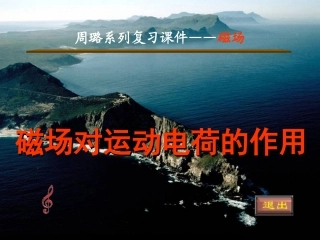 磁场对运动电荷的作用力复习