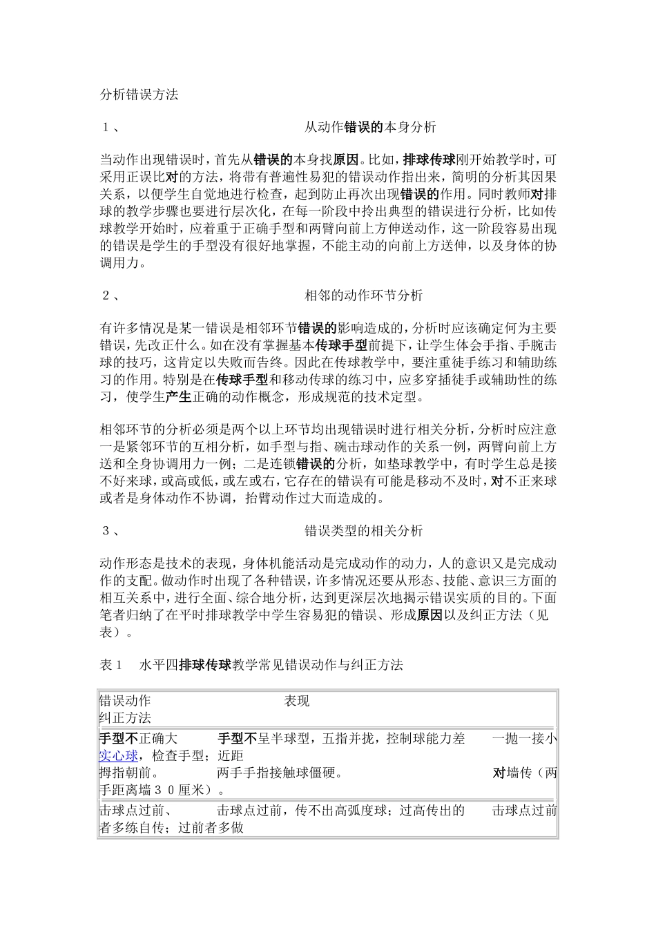 排球错误纠正_第1页