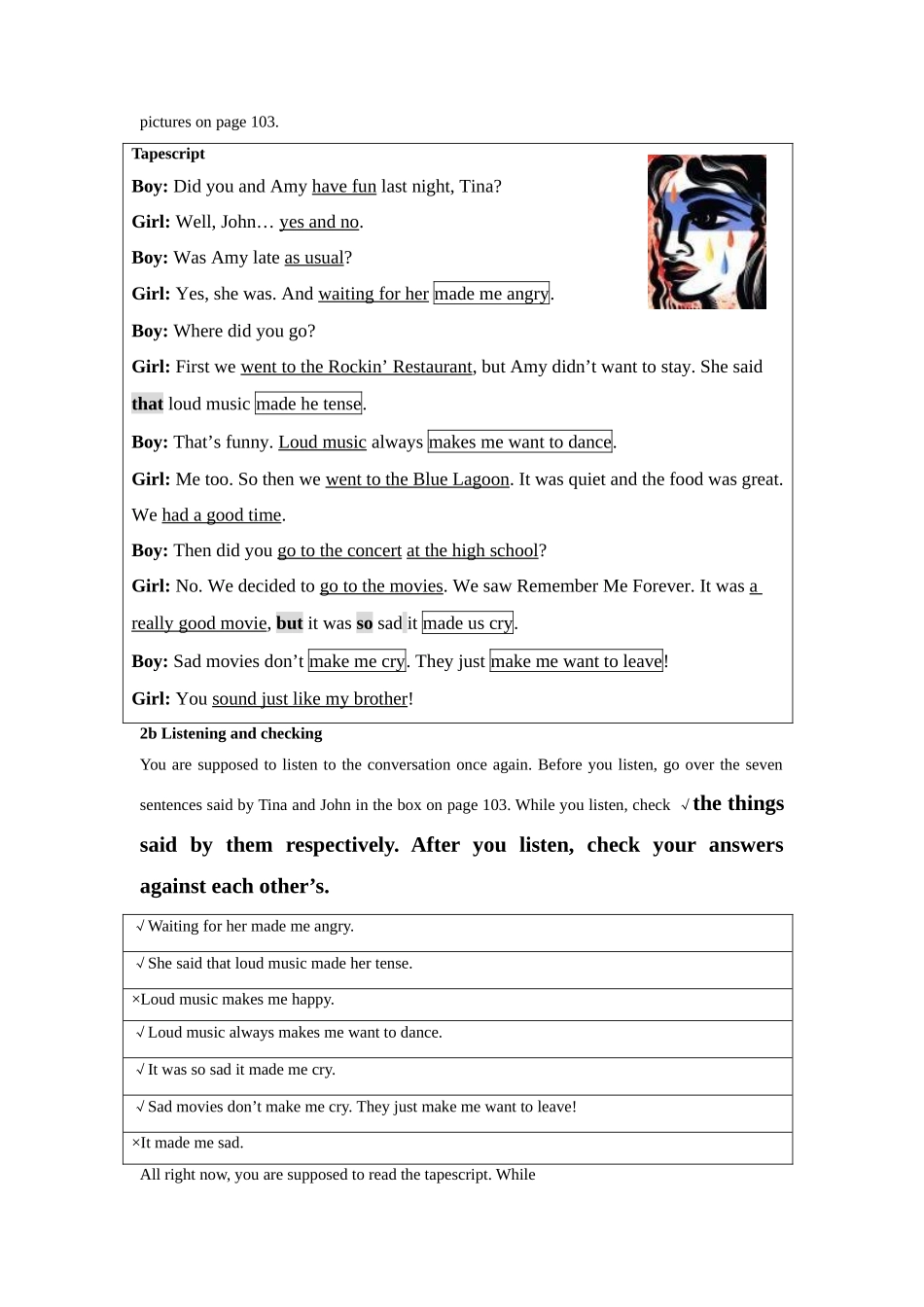 人教新目标九年级英语Unit13教案_第3页