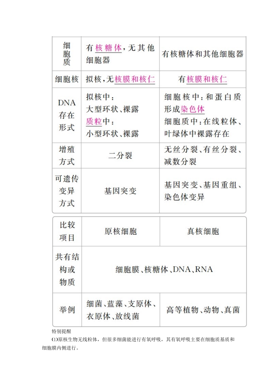 （全国版）高考生物一轮复习 第1讲 走近细胞培优学案-人教版高三全册生物学案_第3页