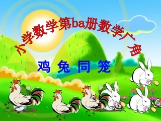 鸡兔同笼(定稿)