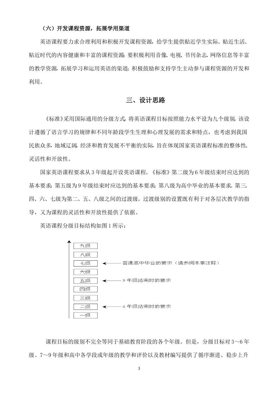 普通高中英语课程标准(实验稿)_第3页