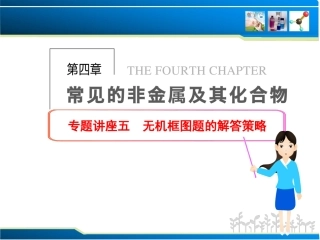 专题讲座五　无机框图题的解答策略