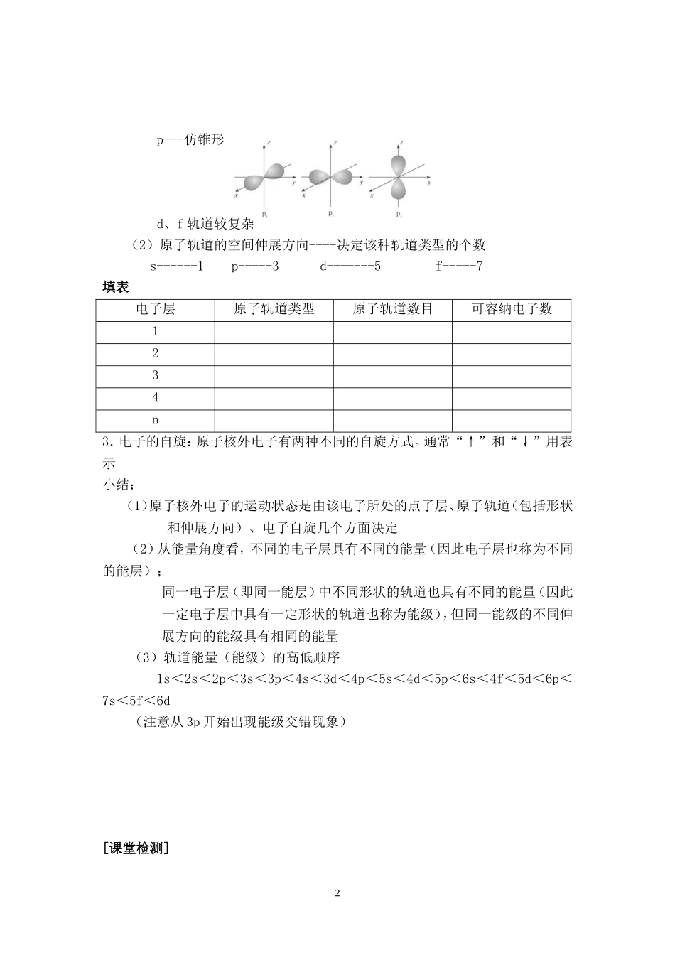 第一单元原子核外电子的运动_第2页