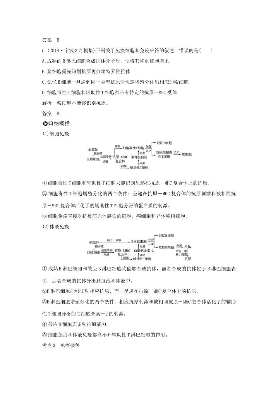 高考生物总复习 第二部分 选择题必考五大专题 专题五 生命活动的调节 第12讲 动作电位的产生与传导图学案-人教版高三全册生物学案_第3页
