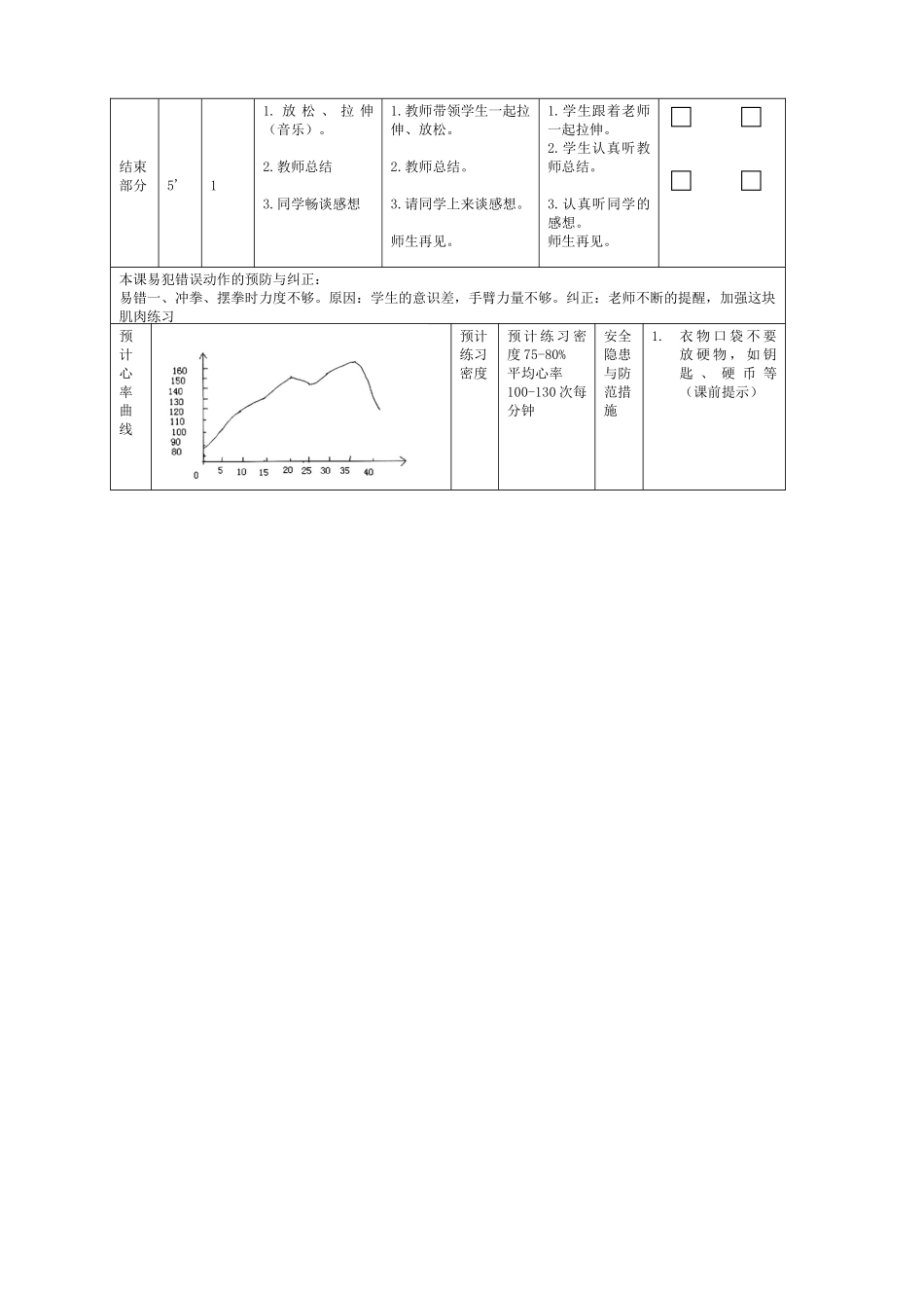 搏击操课教案_第2页