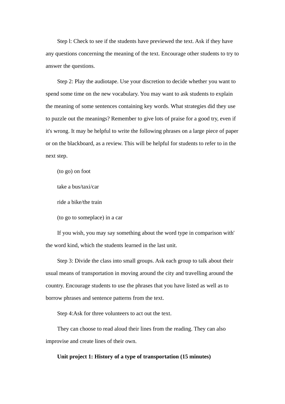 七年级英语下Unit5 Lesson33--39教学设计冀教版_第3页