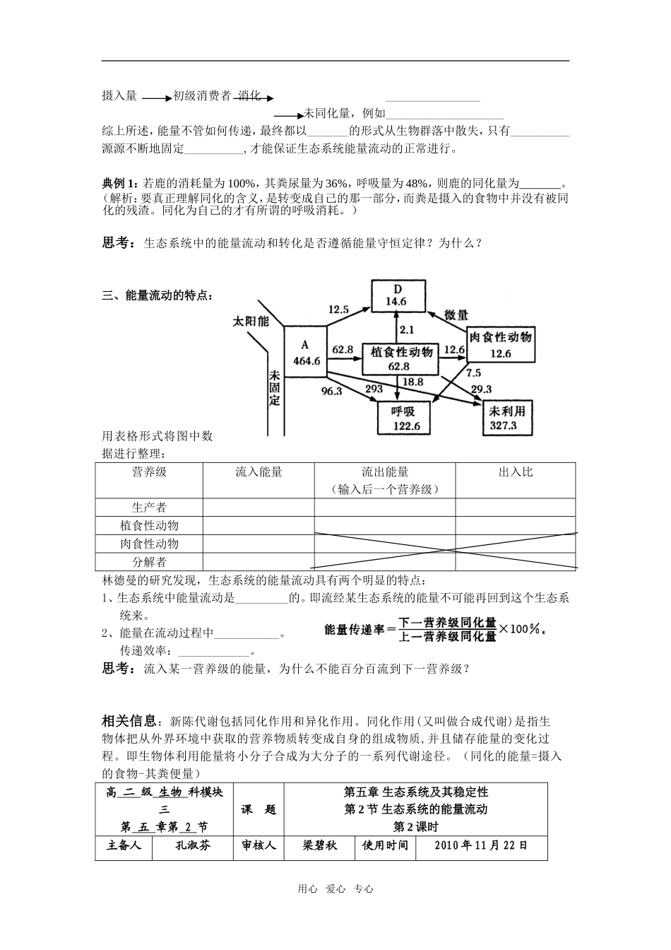 第五章第2节 生态系统的能量流动（第1课时）_第2页