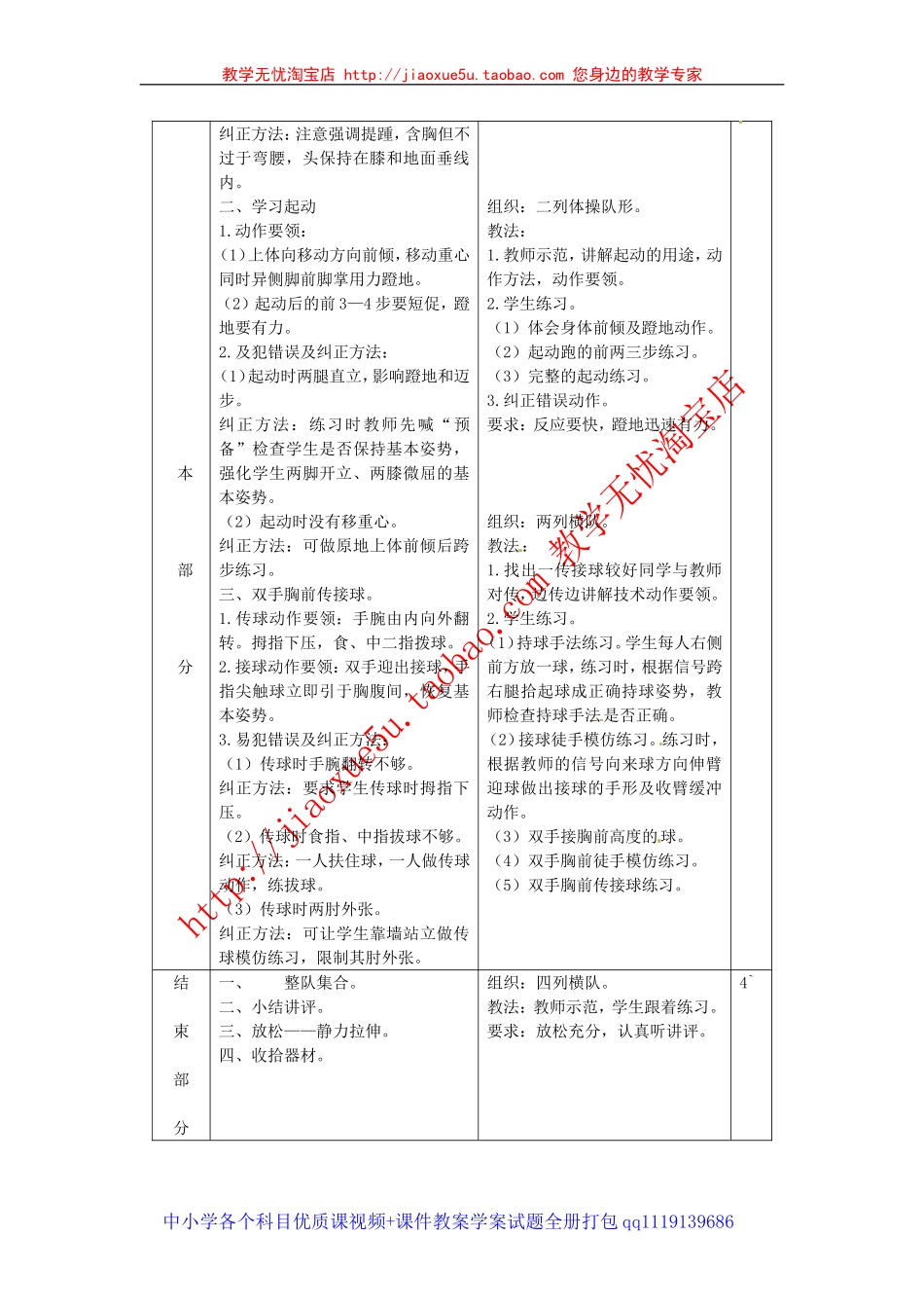 广东省德庆县孔子中学高中体育《篮球模块》教案（第一课时）新人教版_第2页